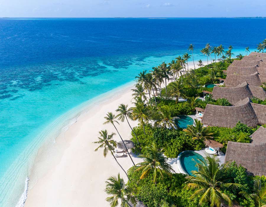 Malediven Urlaub Milaidhoo: oben