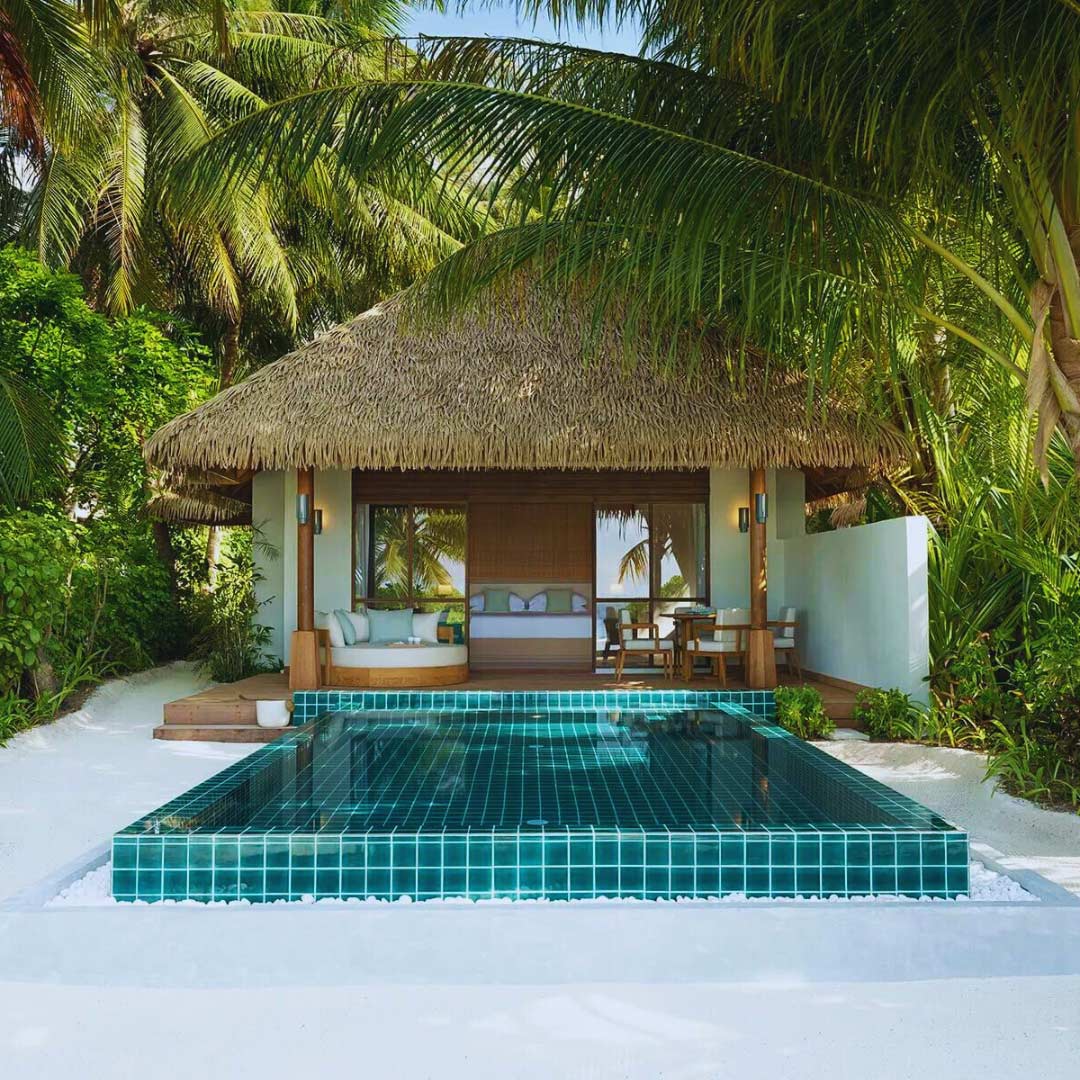 Malediven Huvafen Fushi: Deluxe Beach Pavillon