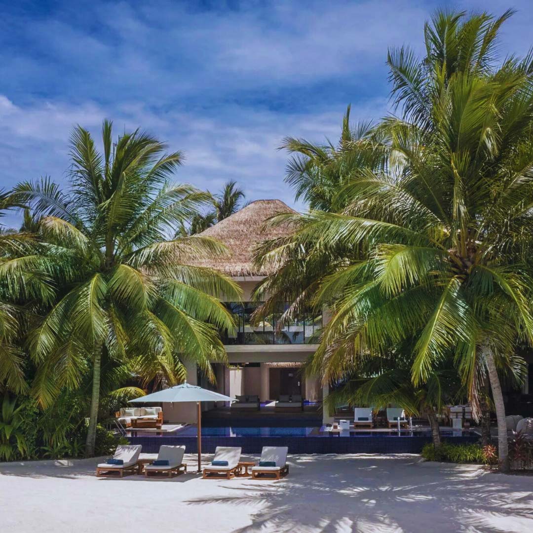 Malediven Huvafen Fushi: Three Bedroom Beach Pavillon