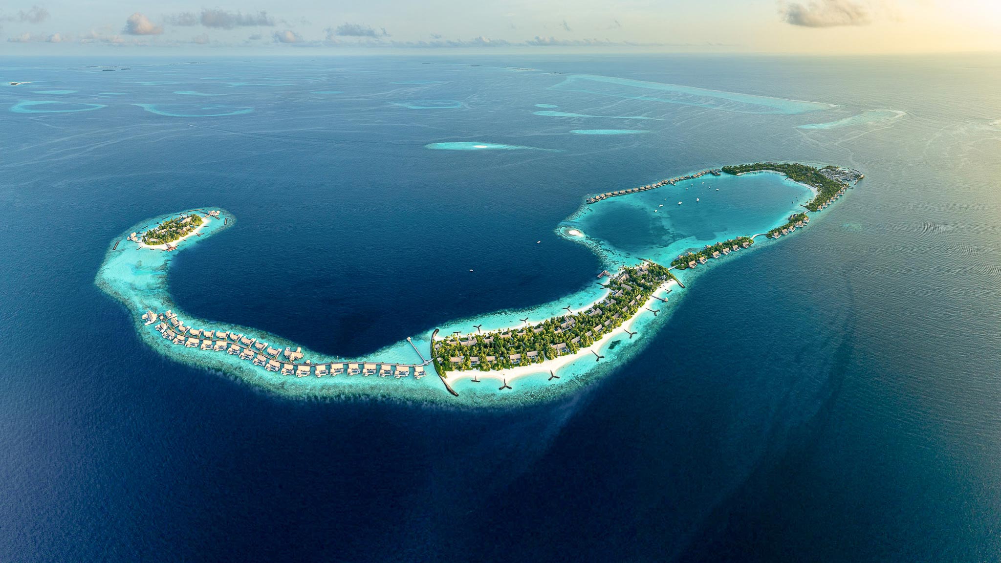 Waldorf Astoria Maldives: Areal