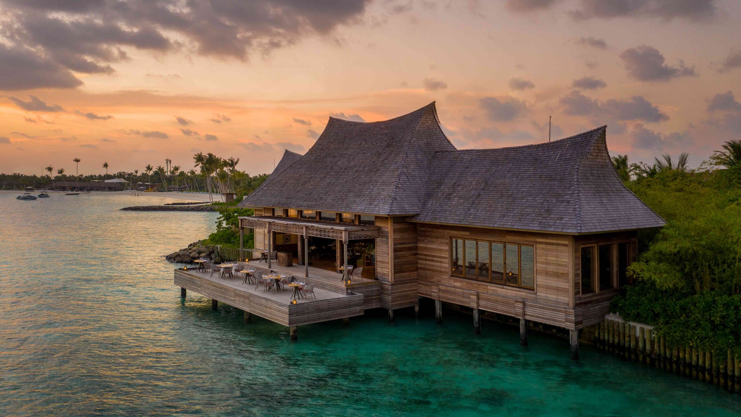 Waldorf Astoria Maldives: Dinner