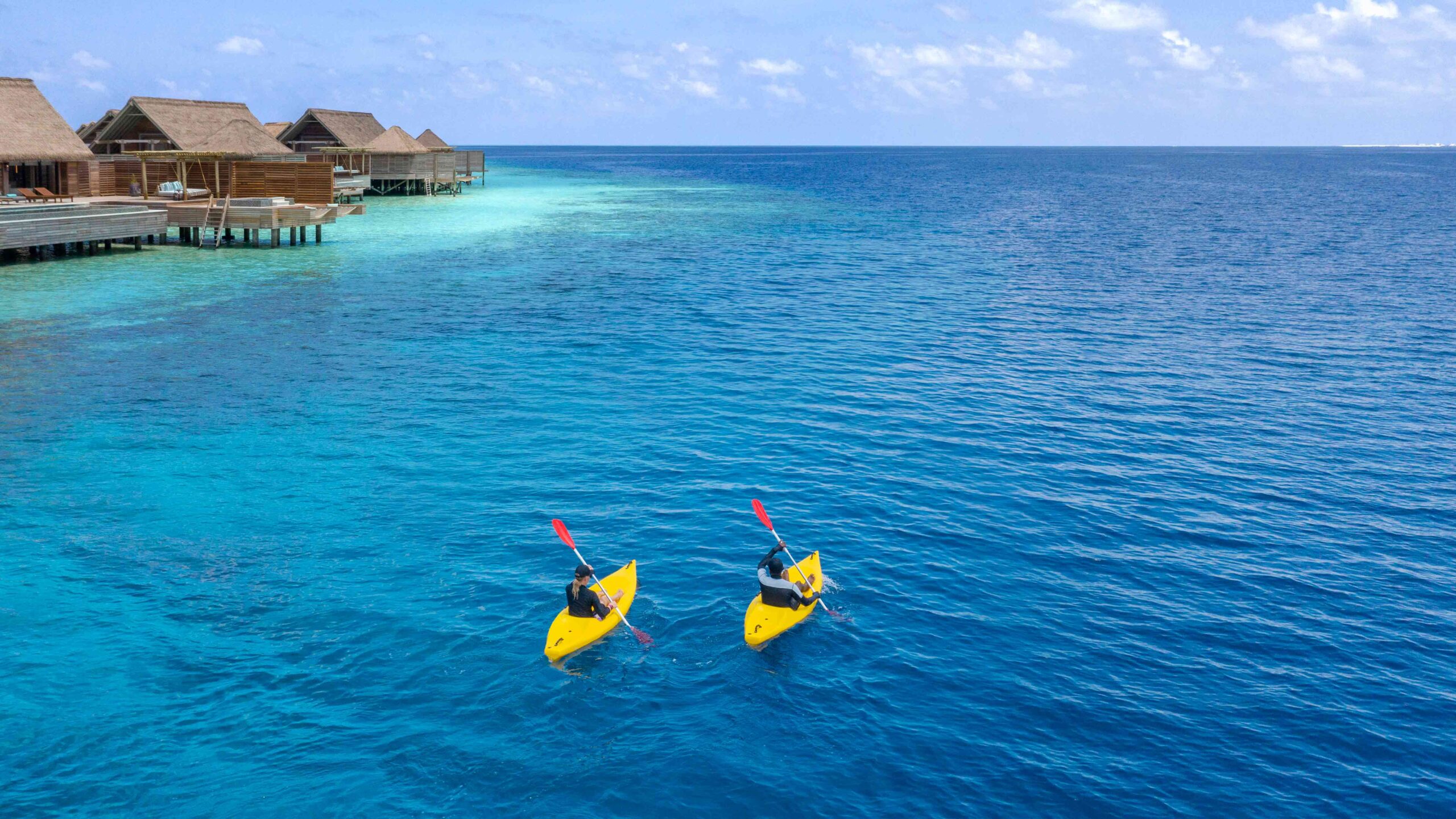 Waldorf Astoria Maldives: Kayak