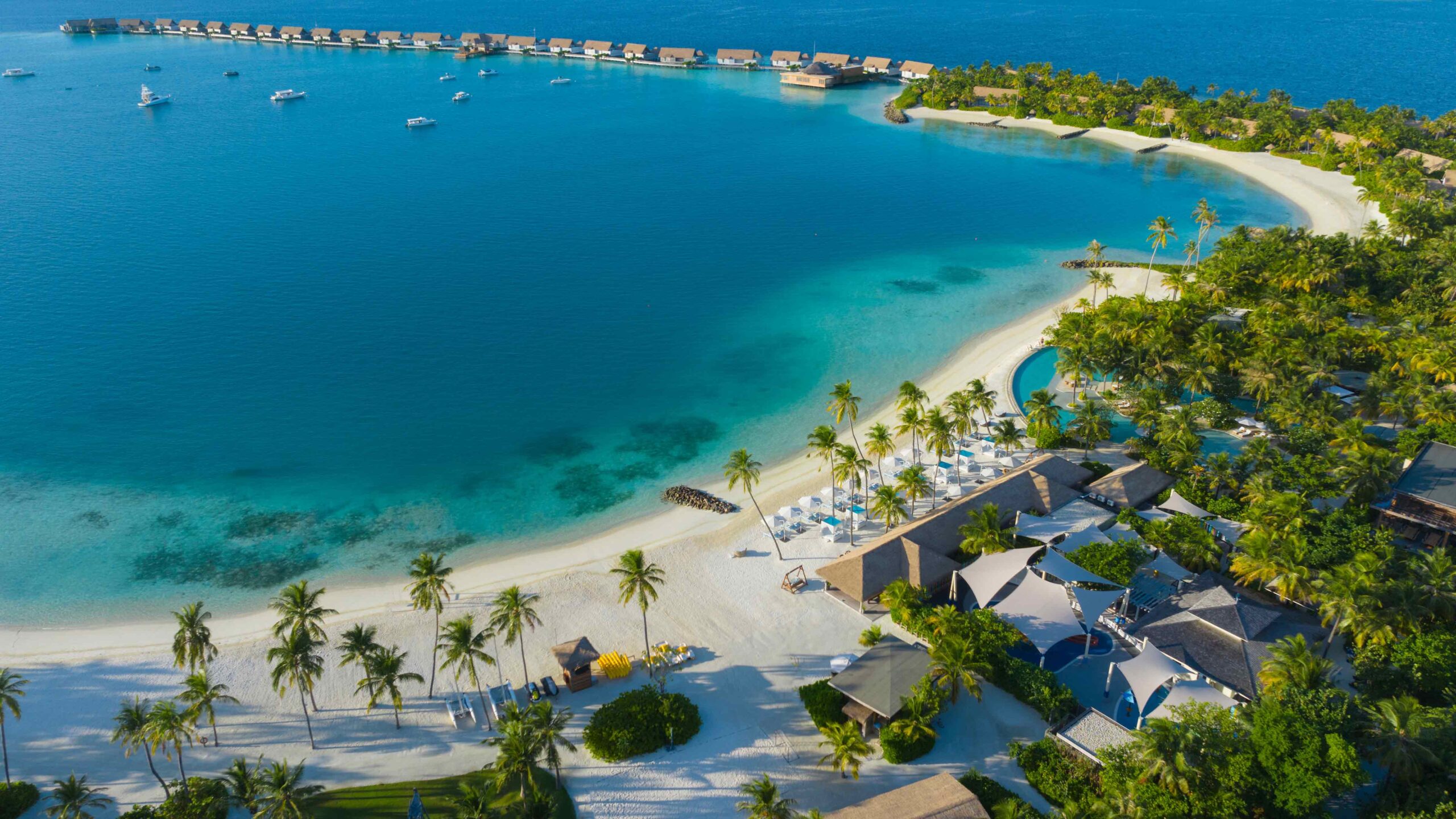 Waldorf Astoria Maldives: von oben